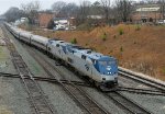 AMTK 90 & 13 lead train P092-24 at Boylan Junction